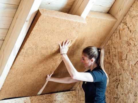 Naturheld Flex houtvezelplaat 1220x575x140mm Rd:3.89 4pl/pak (=2,81 m2)