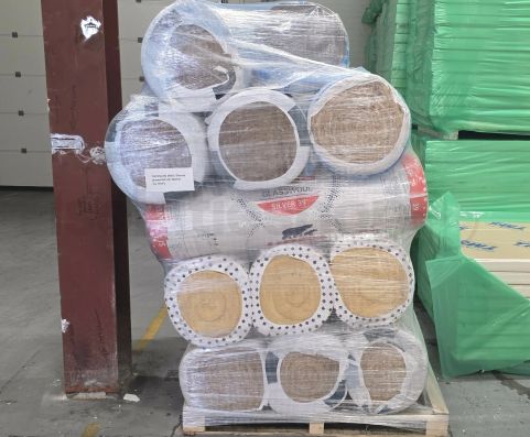 Outletpartij 1481: Diversen glaswol 60 t/m 150mm (32,6m²)