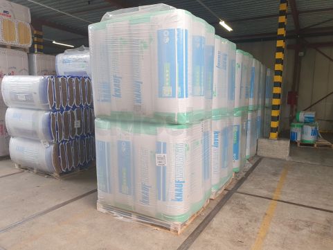 Glaswol Outlet Knauf Acoustilaine 035 8100x1200x85mm Rd:2,4 (=9,72 m²)