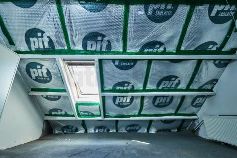 PIF ROOF 45 Isolatiefolie 5000x1200x135mm (=6,00 m²)