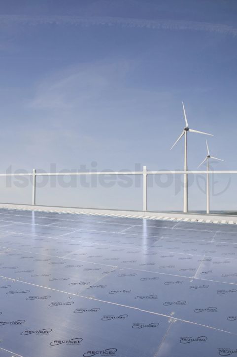 PIR 2-zijdig Aluminium 2400x1200x120mm Rd:5.45 (=2,88 m²)