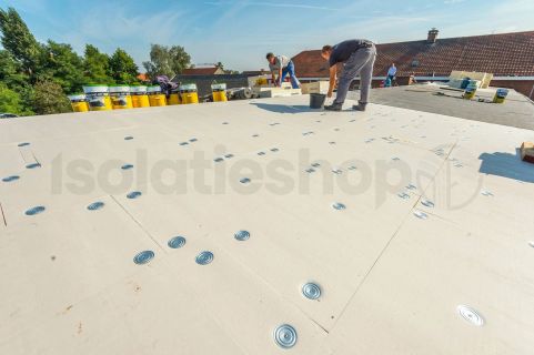 PIR 2-zijdig Glasvlies 1200x600x80mm Rd:3.05 6pl/pak (=4,32 m²)