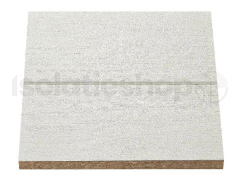 PIR + Agnes plafondplaat wit linnen 1200x600x90+12mm T&G Rd:4,09 (=0,72 m²)