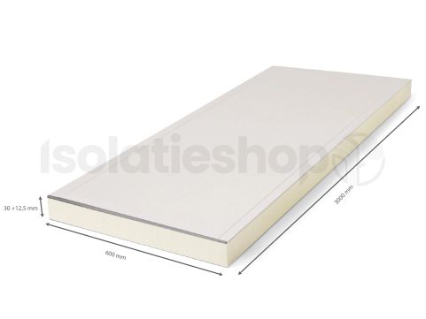 PIR + Gips AK 3000x600x30+12,5mm Rd:1.36 (=1,80 m²)