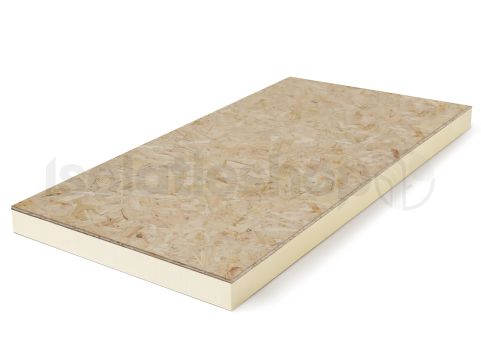 PIR + OSB 2440x600x81+12mm T&G Rd:3,65 (=1,46 m²)