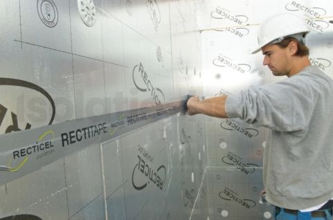 PIR Spouwplaat 1200x600x120mm Rd:5.45 4pl/pak (=2,88m²)