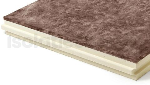 PIR Spouwplaat Plus 1200x600x110/20mm Rd:5.60 (4 platen/ =2,88 m²)