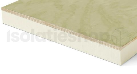 PIR + Underlayment Bio 1200x600x120+18mm Rd:5.45 (= 0,72 m²)