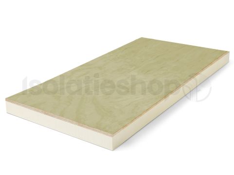 PIR + Underlayment Bio 1200x600x50+18mm Rd:2.27 (= 0,72 m²)