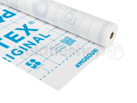 Polytex 3-laags spinvlies dampopen folie 1.5x25m1 (=37,5 m²)