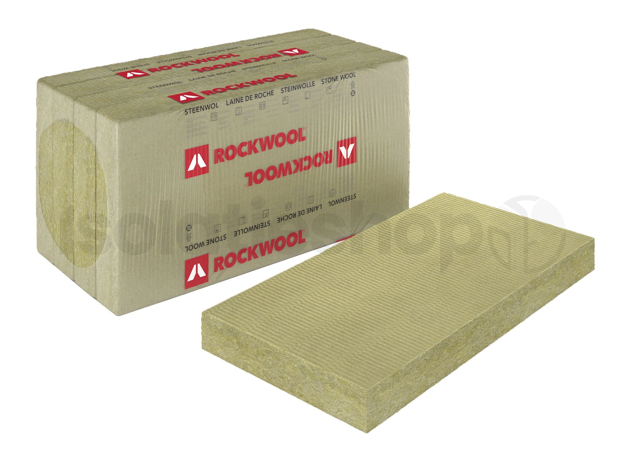 Hoop van binnenvallen auteursrechten Steenwol 50mm isolatieplaat | Rockwool RockSono Base Rd 1,35 | De  Isolatieshop