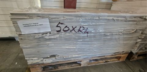 Schadepartij 2: Gipsplaat 1200x600x9,5mm RK (50x) (ca. 36m²)