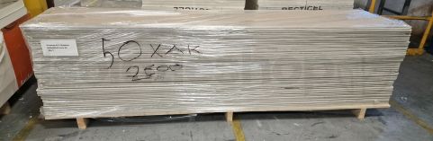 Schadepartij 3: Gipsplaat 2600x600x12,5mm AK (78m²)