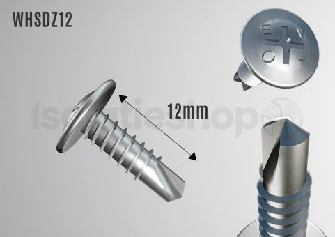 Teksschroef zelfborend 4,2x12mm 1000st.