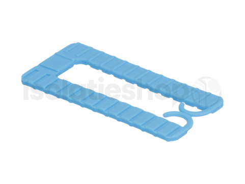 Uitvulplaatjes 2mm 60x30mm blauw (100 Stuks)