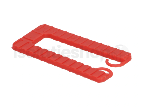 Uitvulplaatjes 3mm 60x30mm rood (100 Stuks)