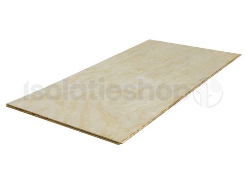 Underlayment Radiata Pine 2440x610x18mm T&G (=1,49m²)