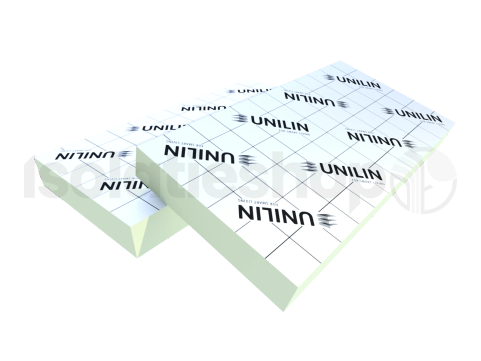 Unilin PIR 2-zijdig Aluminium 1200x600x60mm Rd:2.72 8pl/pak (=5,76 m²)