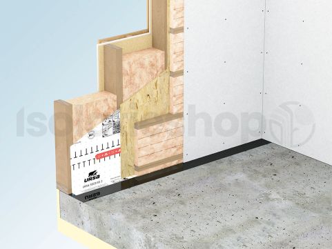 Ursa Puretec 31 glaswol 2800x1200x140mm Rd:4,50 (=3,36 m²)