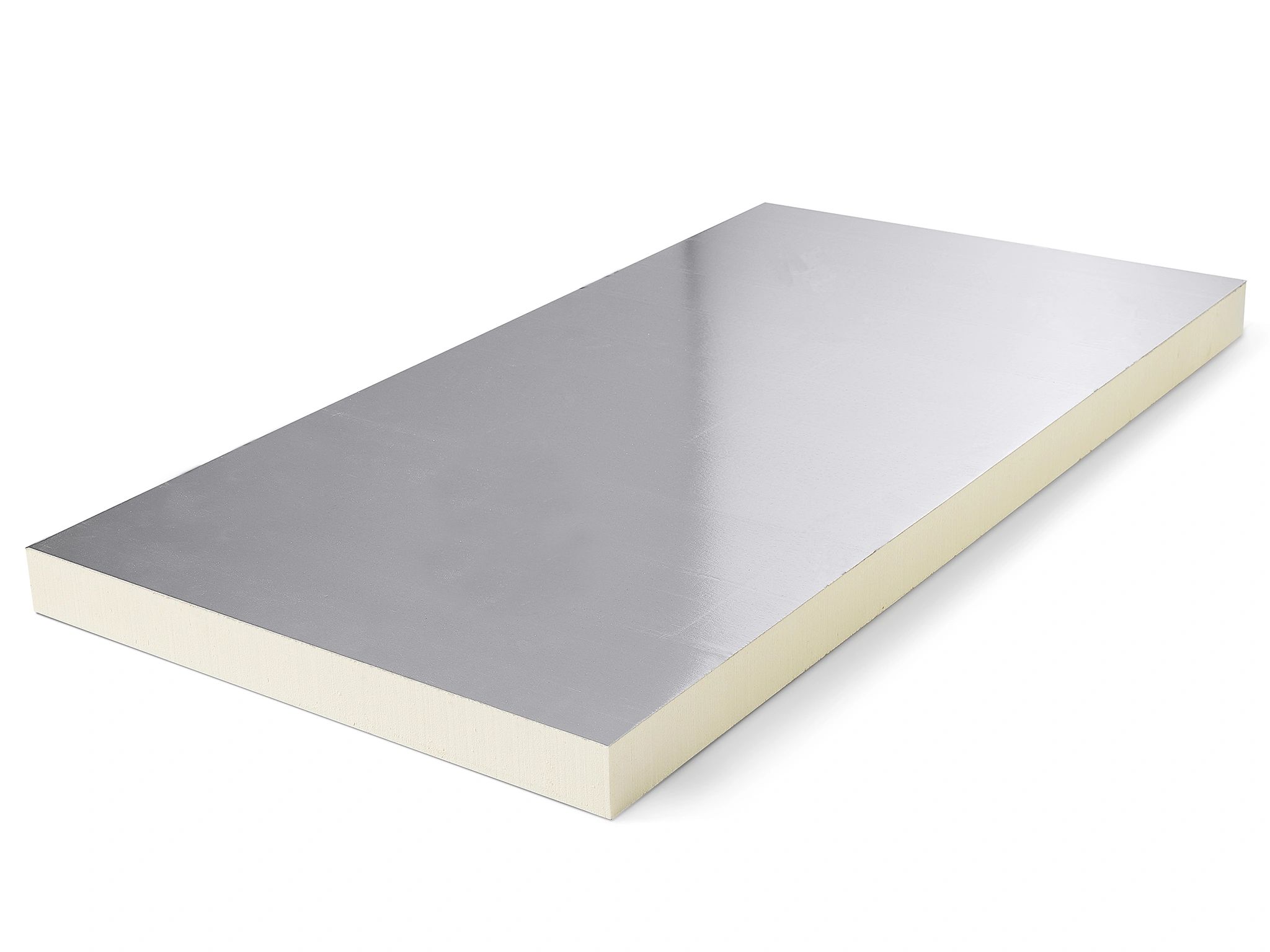 PIR 2-zijdig Aluminium 1200x600x100mm Rd:4.54 5pl/pak (=3,60 m²)