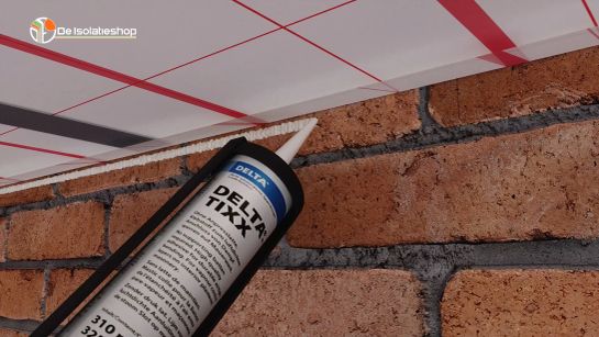 Stap 7 | Luchtdicht afwerken